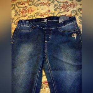 Southpole Designer Low Rise Stretch Denim Jeans Pants Women's Size M Blue